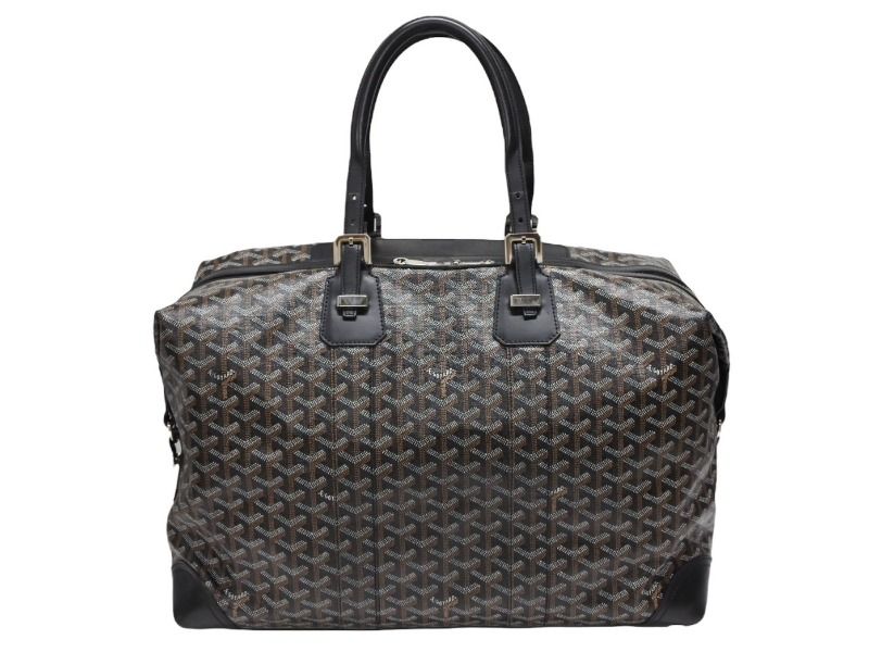 GOYARD ゴヤール ボストンバッグ バックボーイング45 ブラック ロゴ 4 b 008003