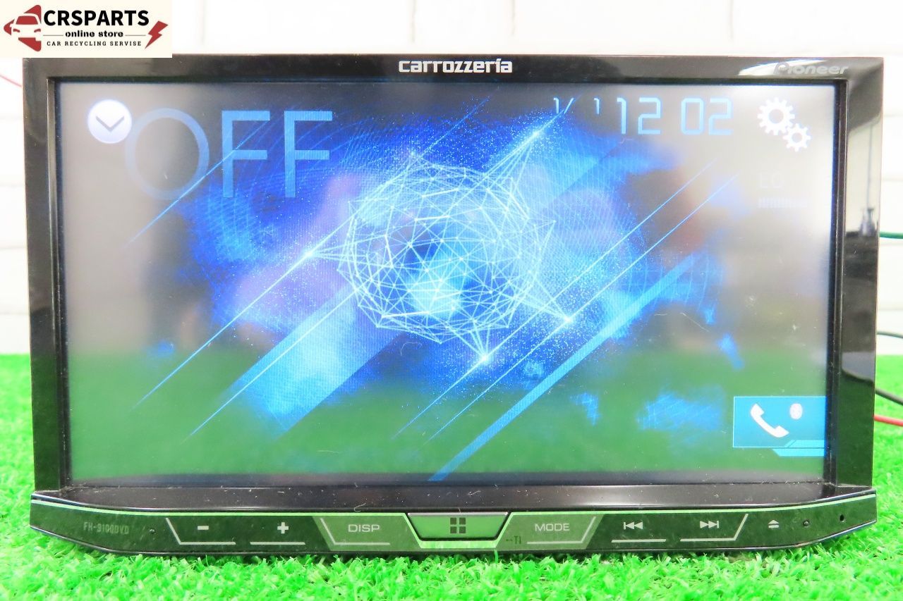 カロッツェリア FH-9100 DVD オーディオ CD デッキ Bluetooth ◆取外 HE 22 S◆ |No 14203