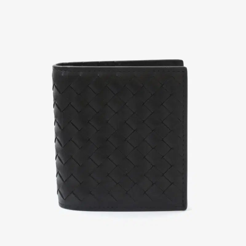BOTTEGA VENETA ボッテガ ヴェネタ イントレチャート 二つ折り財布 ブラック