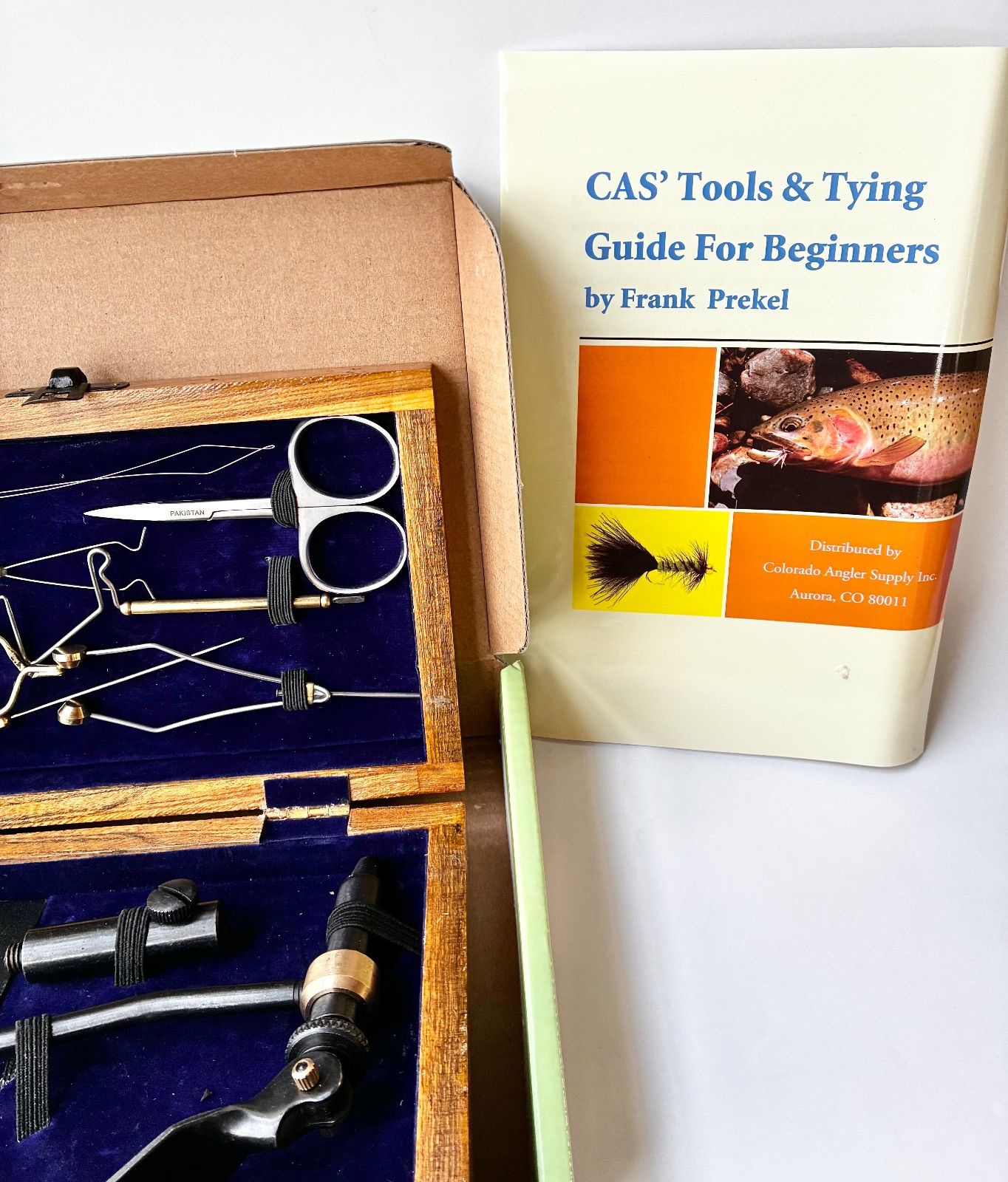 未使用】Creative Angler フライタイイングセット 付属品付き