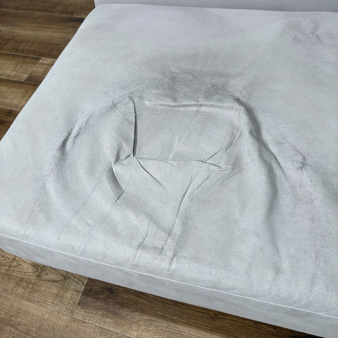 グレー カウチソファ