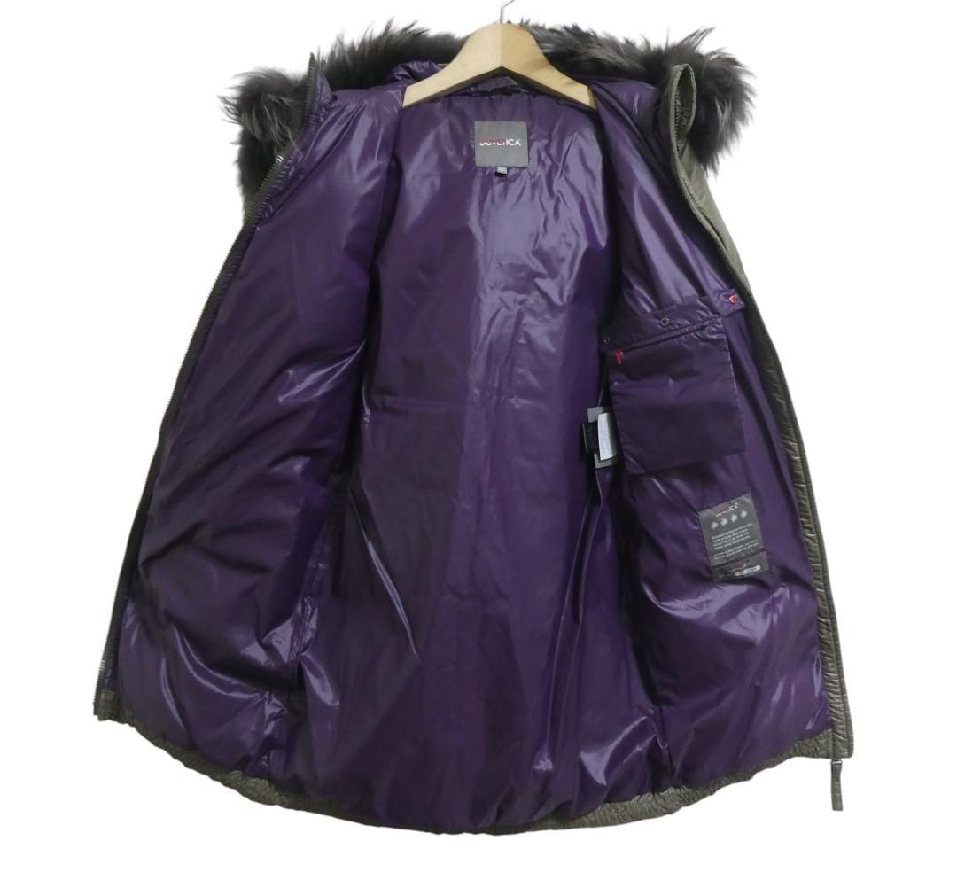 極美品 訳アリ DUVETICA デュベティカ サイズ40 KAPPA カッパ ラクーン