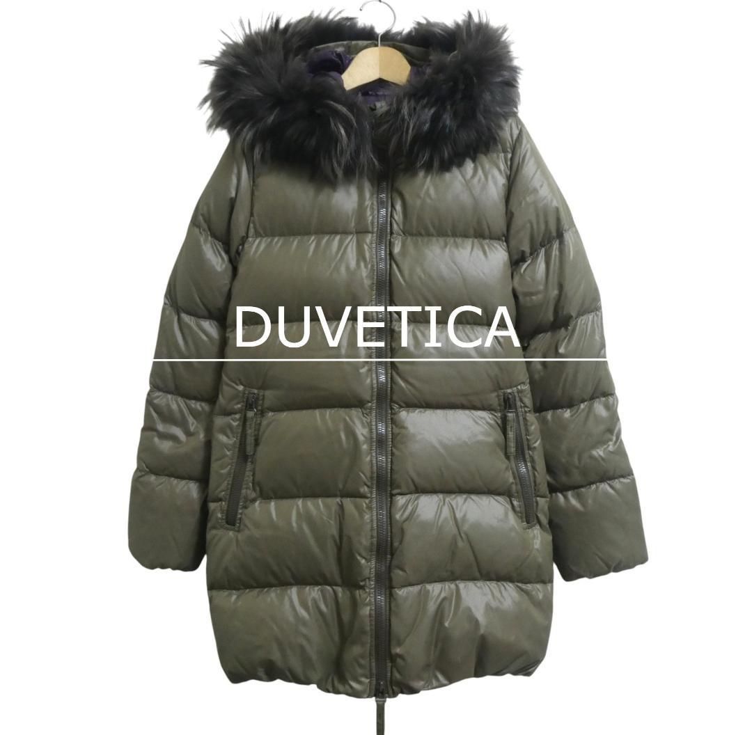 極美品 訳アリ DUVETICA デュベティカ サイズ40 KAPPA カッパ ラクーン