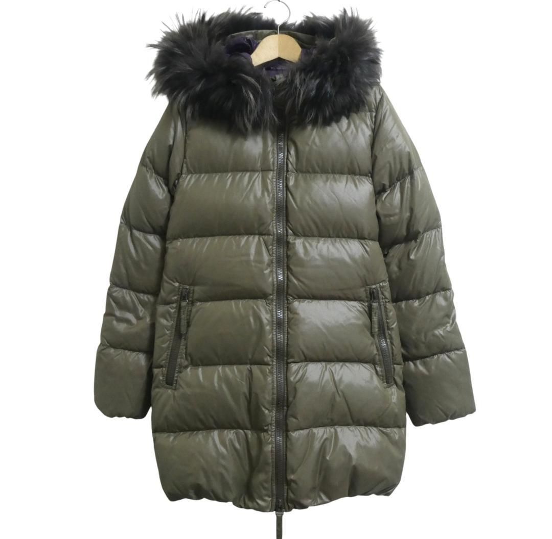 極美品 訳アリ DUVETICA デュベティカ サイズ40 KAPPA カッパ ラクーン