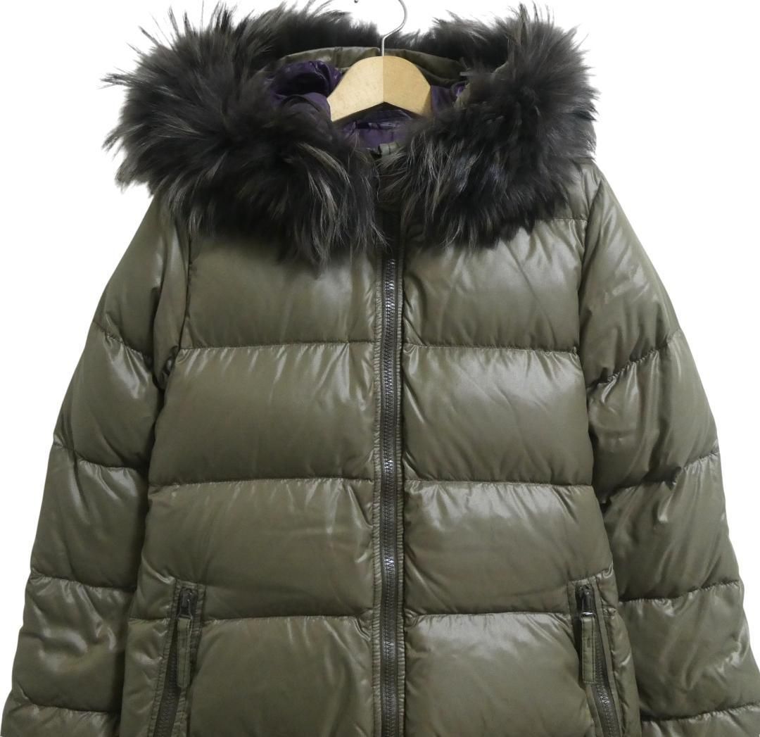 極美品 訳アリ DUVETICA デュベティカ サイズ40 KAPPA カッパ ラクーン