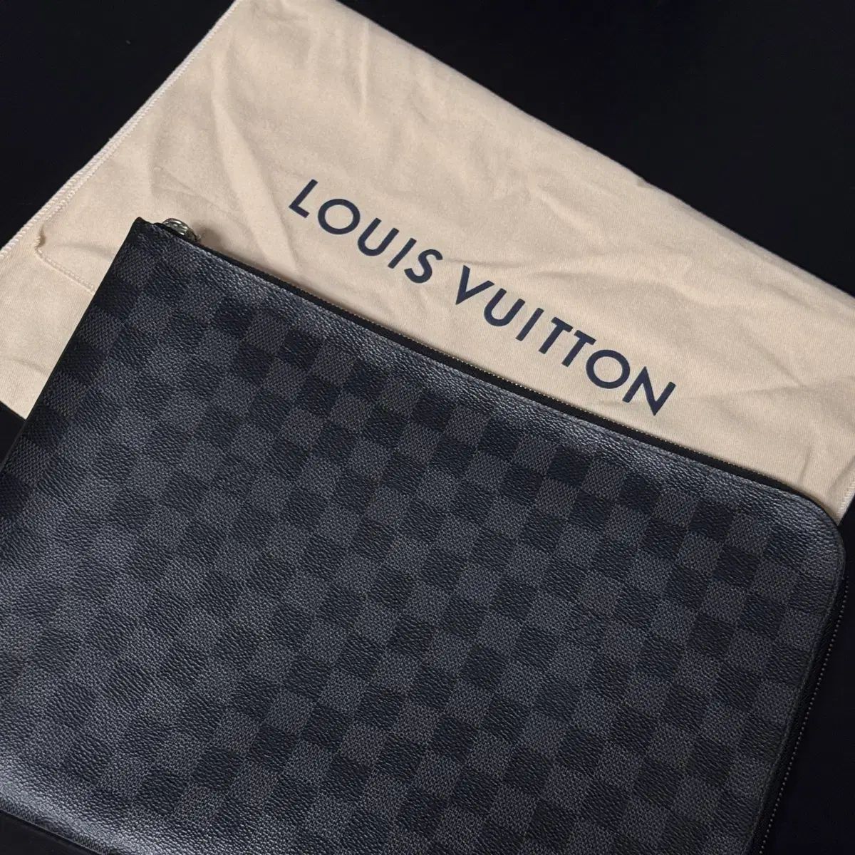 ルイヴィトン ポシェットジュール GM ダミエ クラッチバッグ