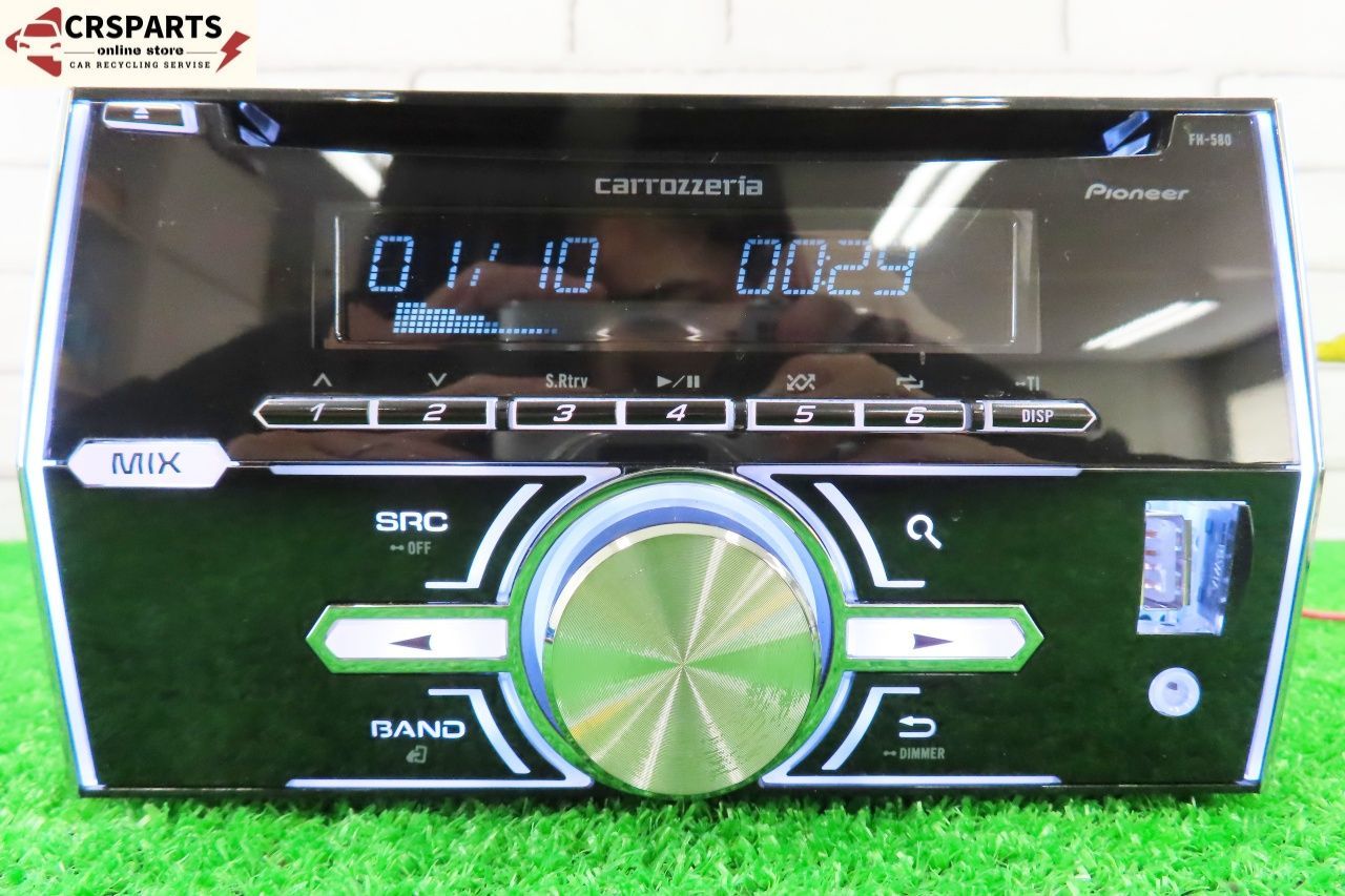 カロッツェリア [FH-580] 2DIN オーディオ CD USB デッキ プレーヤー