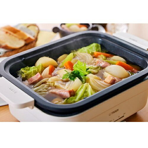 ホットプレート 〈ダイニングプレート〉 アイアンブラック タイガー