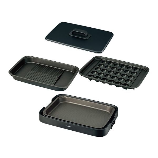 ホットプレート やきやき プレート ブラック EA KK 30 BA