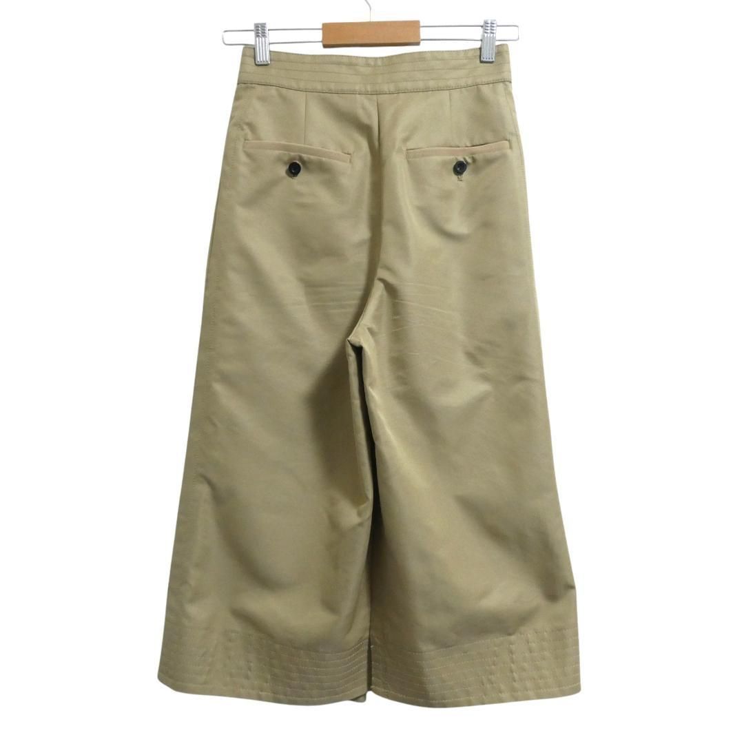 極美品 sacai サカイ サイズ0 コットンギャバジン レイヤード インナー