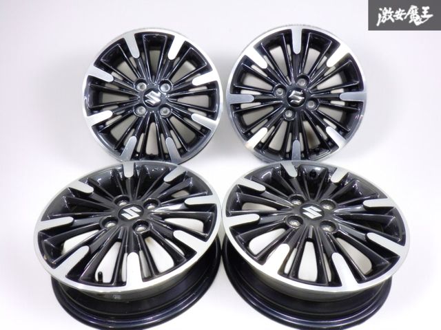 スズキ mk53sスペーシアカスタム 純正 15インチホイール 4本 SUZUKI スズキ スペーシアカスタム XS MK53S 純正 中古ホイール 4本