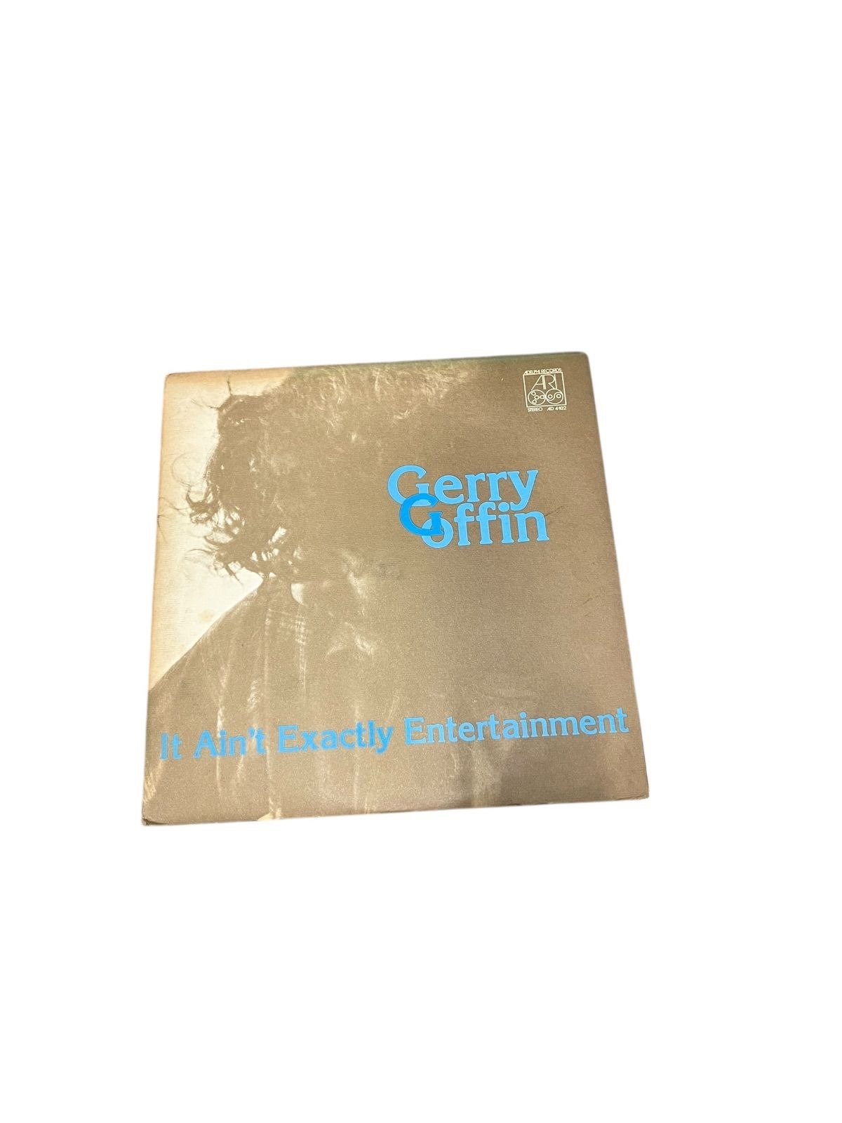 レコード LP GERRY GOFFIN IT AIN T EXACTLY ENTERTAINMENT