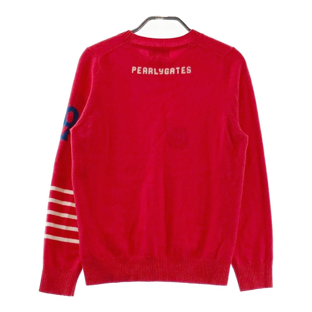 サイズ：1 PEARLY GATES パーリーゲイツ カシミヤニットセーター