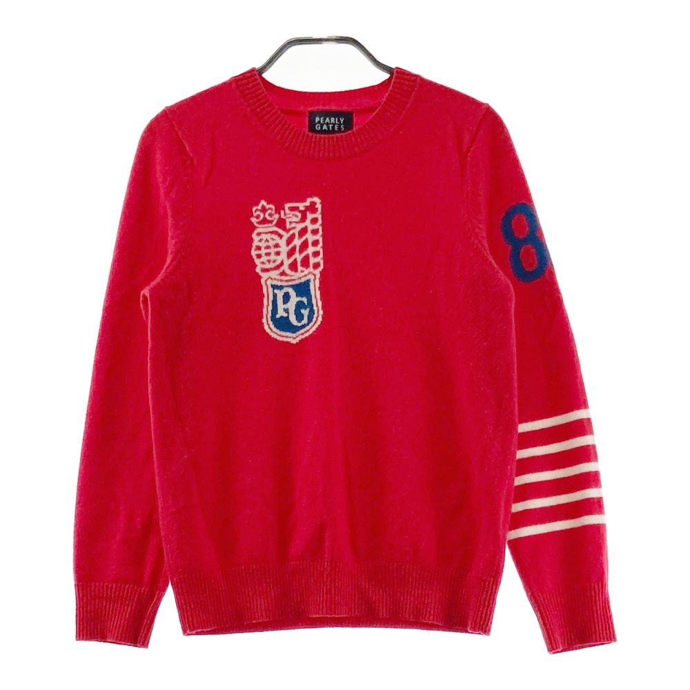 サイズ：1 PEARLY GATES パーリーゲイツ カシミヤニットセーター