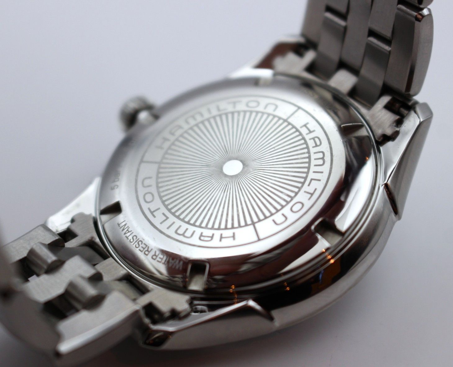  VRW-1506 時計 ハミルトン H 324510 ジャズマスター BK文字盤 メンズ クォーツ 腕時計 稼働品 腕時計(クォーツ) 腕時計(アナログ)
