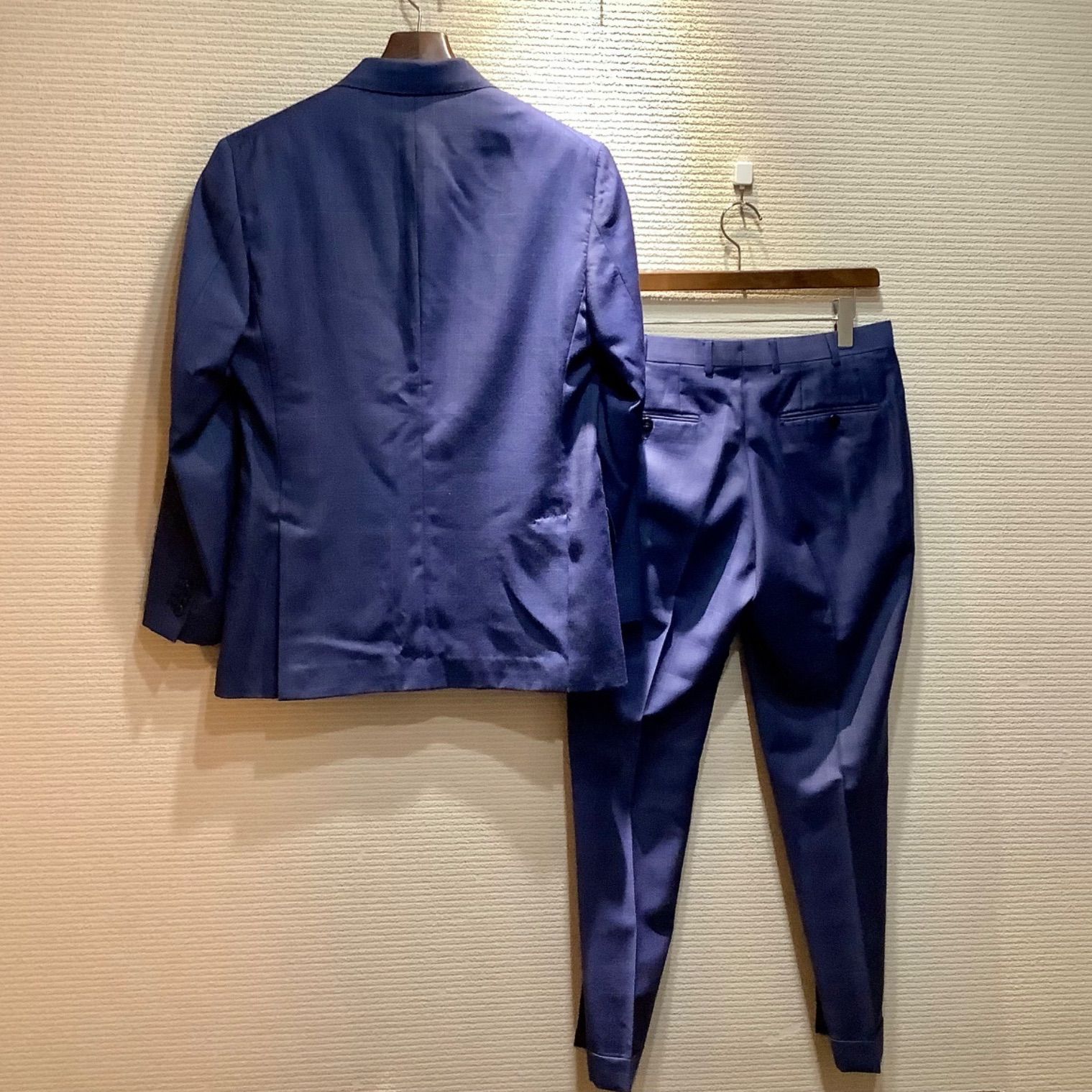 イザイア ISAIA チェック柄 スーツ 234AJI BASE GREGORYセットアップ