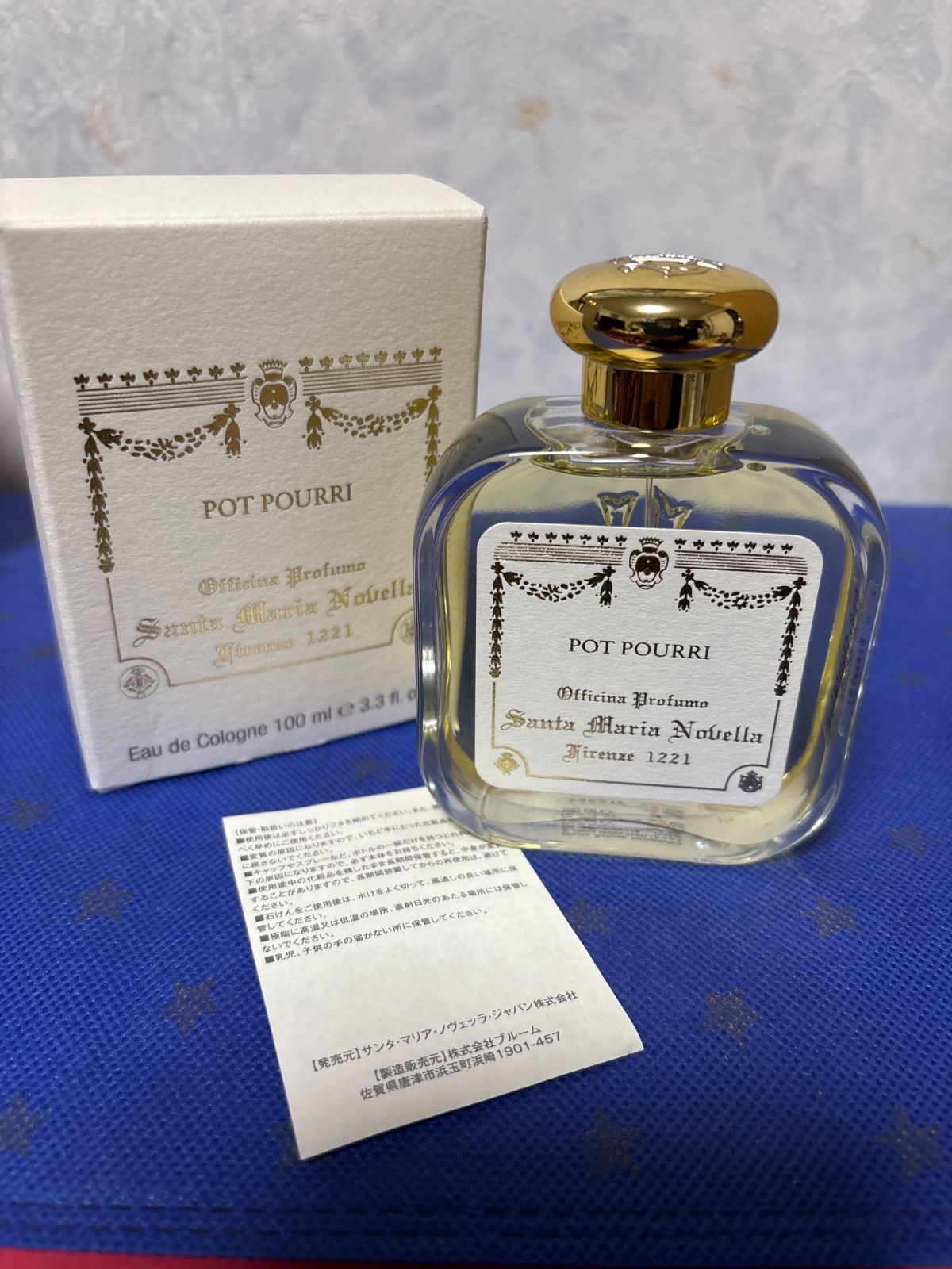 サンタマリアノヴェッラ ポプリ オーデコロン 100 mlサンタマリアノヴェッラジャパン扱い