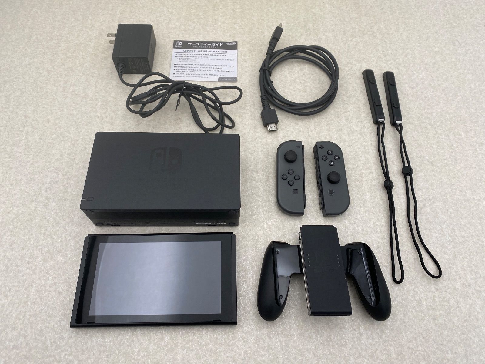  Nintendo Switch Joy Con L R グレー HAC S KAAAA 本体(Nintendo Switch) Nintendo Switch