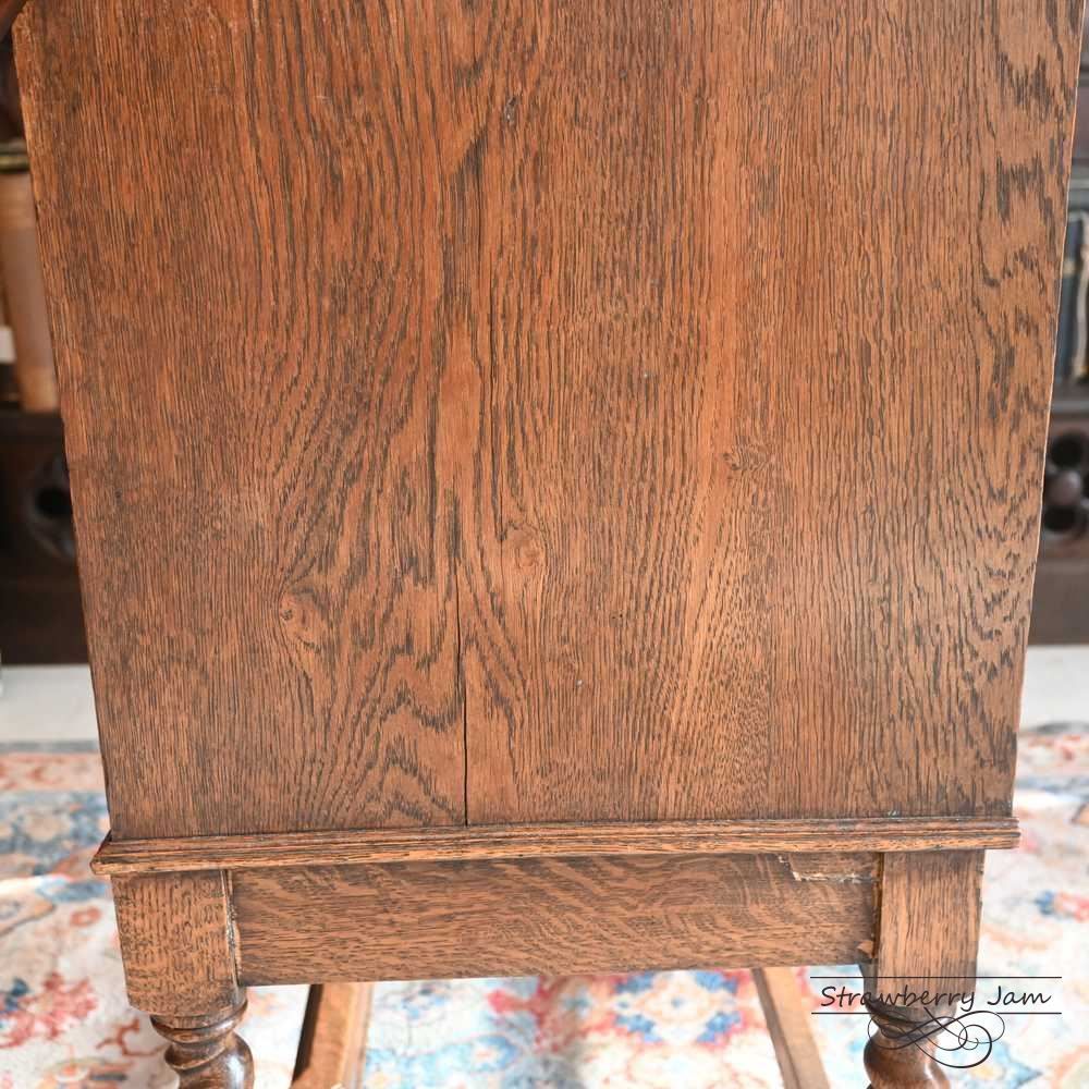 L3710-24 英国アンティーク オーク ライティングビューロー デスク