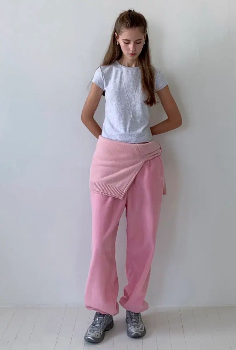 pivvee フリース ジョガーパンツ