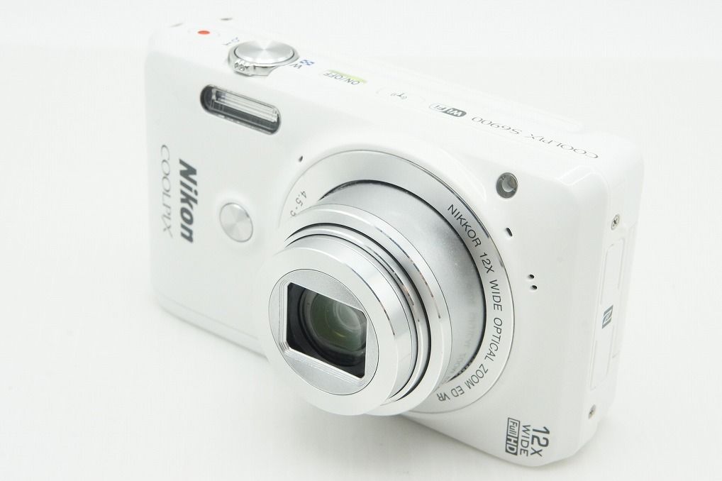 Nikon ニコン COOLPIX S 6900 コンパクトデジタルカメラ ホワイト 251224 h