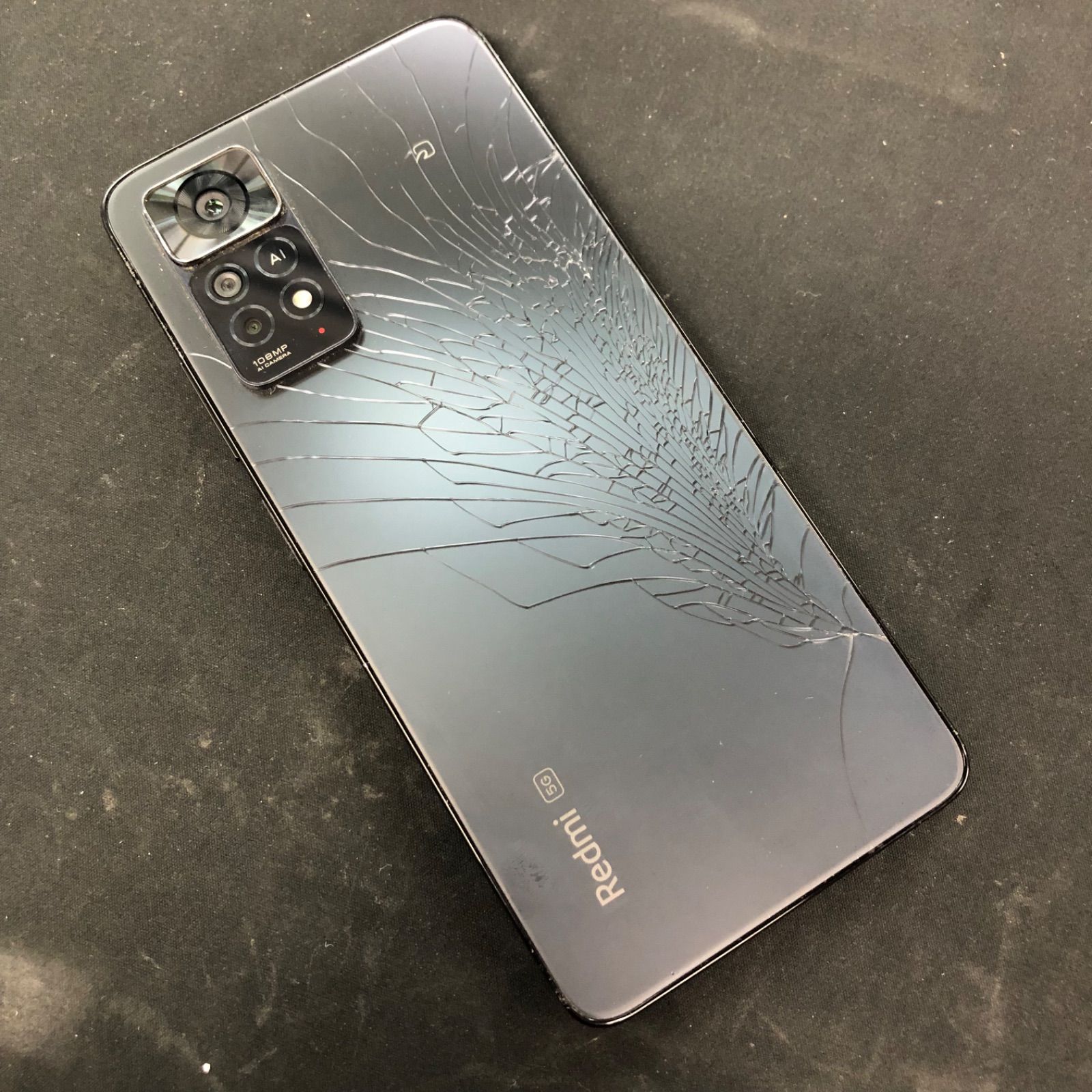 訳あり品 Redmi Note 11 Pro 5 G モバイルSIMロック解除済 128 GB ブラック 保証なし