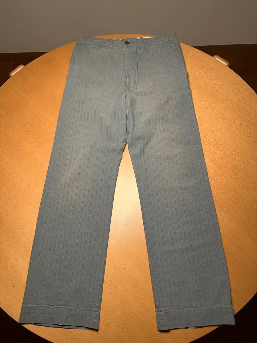 RRA ダブルアールエル ストライプ フィールド チノ パンツ