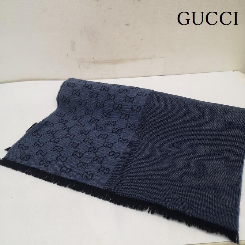 グッチ GG柄 マフラー ストール メンズ - ISItems【USED】【古着