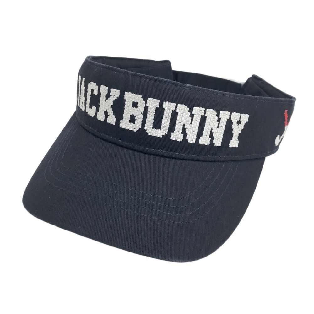 JACK BUNNY ジャックバニー  サンバイザー  ネイビー系 FR [240101570085] ゴルフウェア ストスト