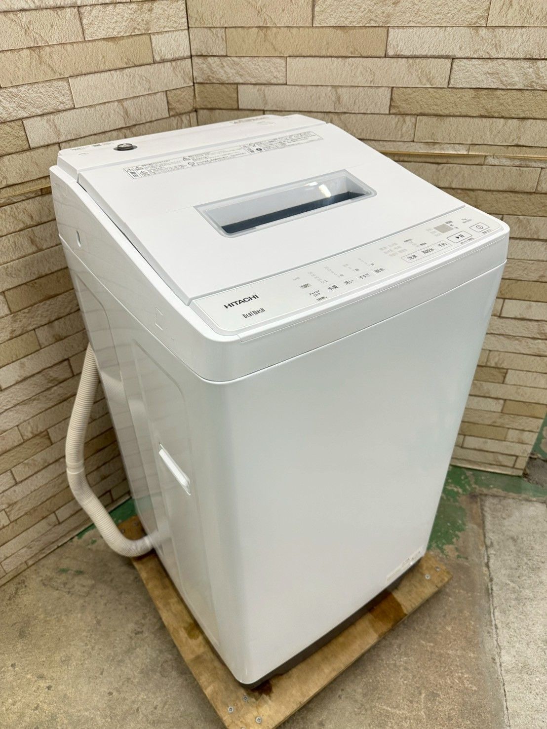 大阪 3か月保障付き 洗濯機 日立 7 kg 2025年 BW G 70 J IS 1138