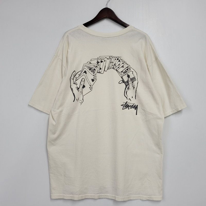 品 STUSSY ステューシー SHUFFLE PIGMENT DYED TEE シャッフル ピグメントダイ Tシャツ 半袖 トップス 142-260106-as-02-izu