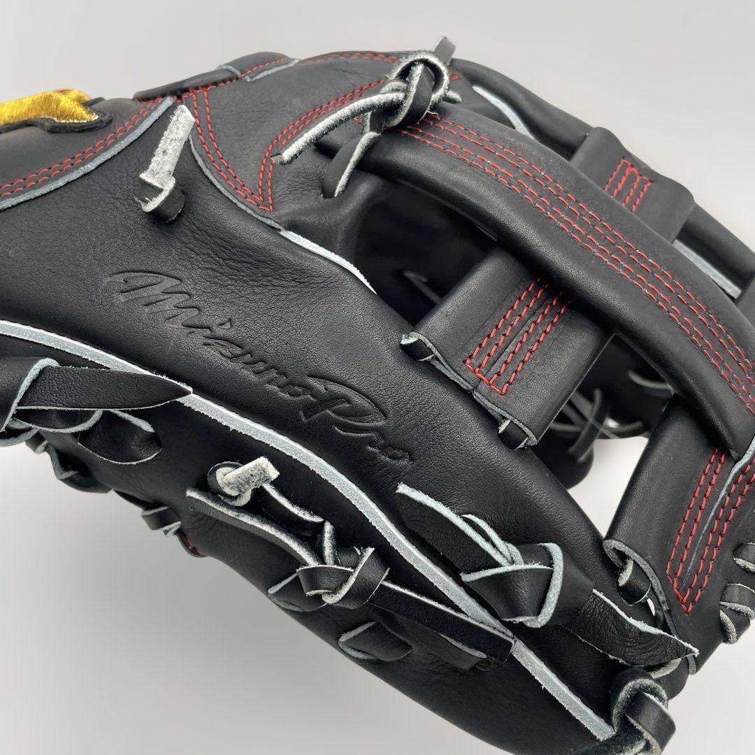 未使用】ミズノプロ CRAFTED EDTION 内野TM型 サイズ10 ブラック黒 右