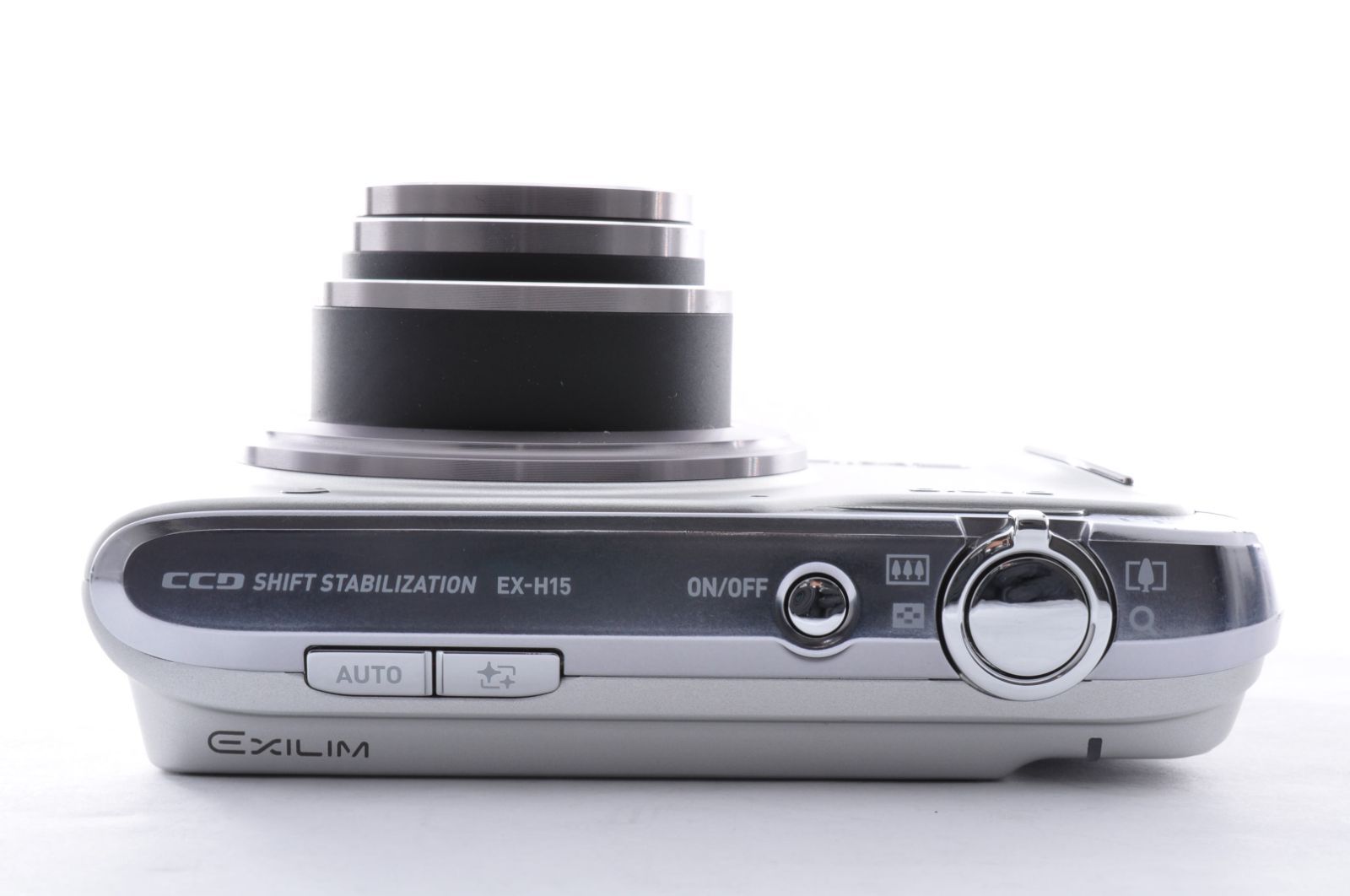 CASIO カシオ EXILIM EX-H15 シルバー コンパクトデジタルカメラ