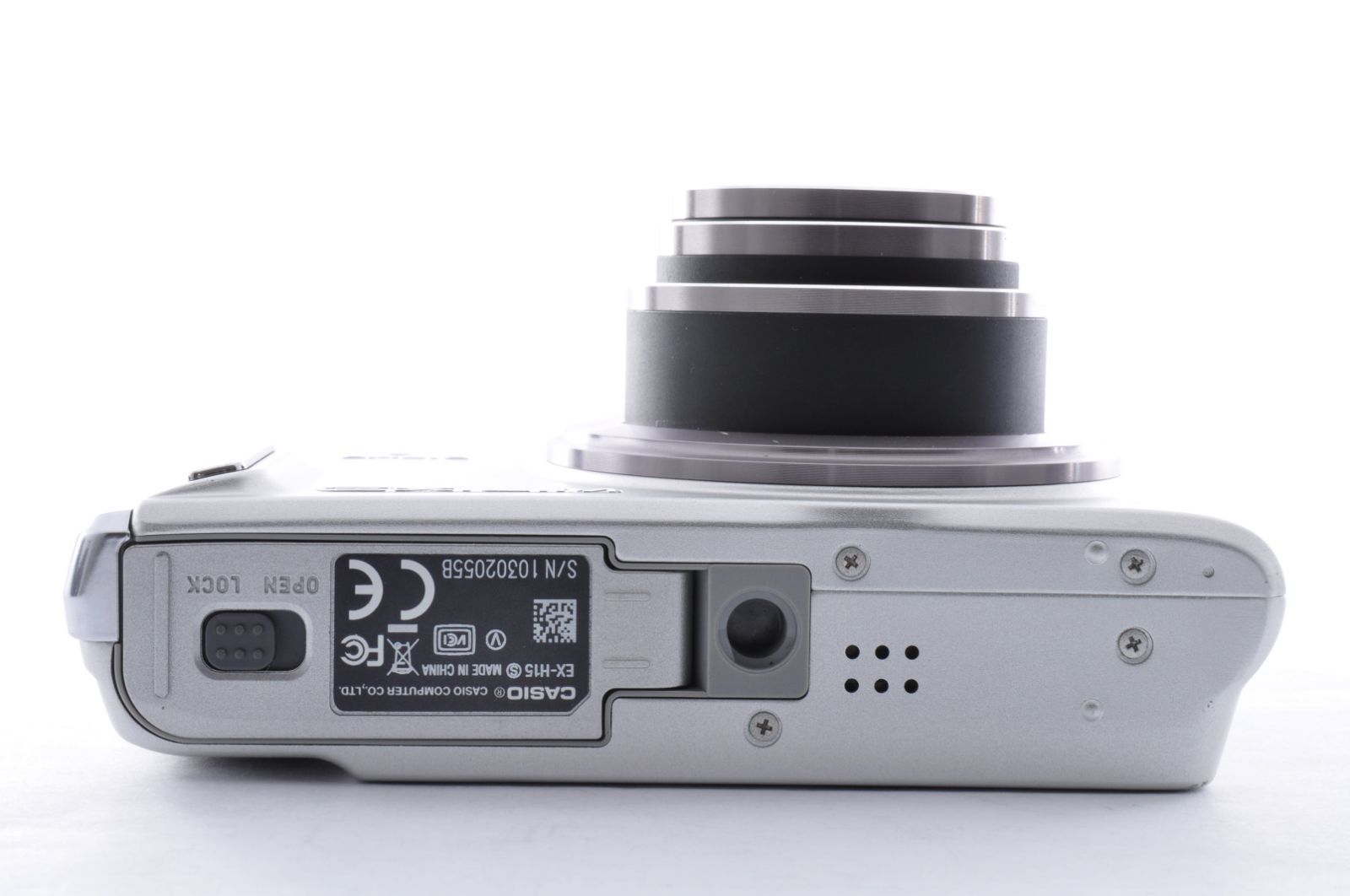 CASIO カシオ EXILIM EX-H15 シルバー コンパクトデジタルカメラ