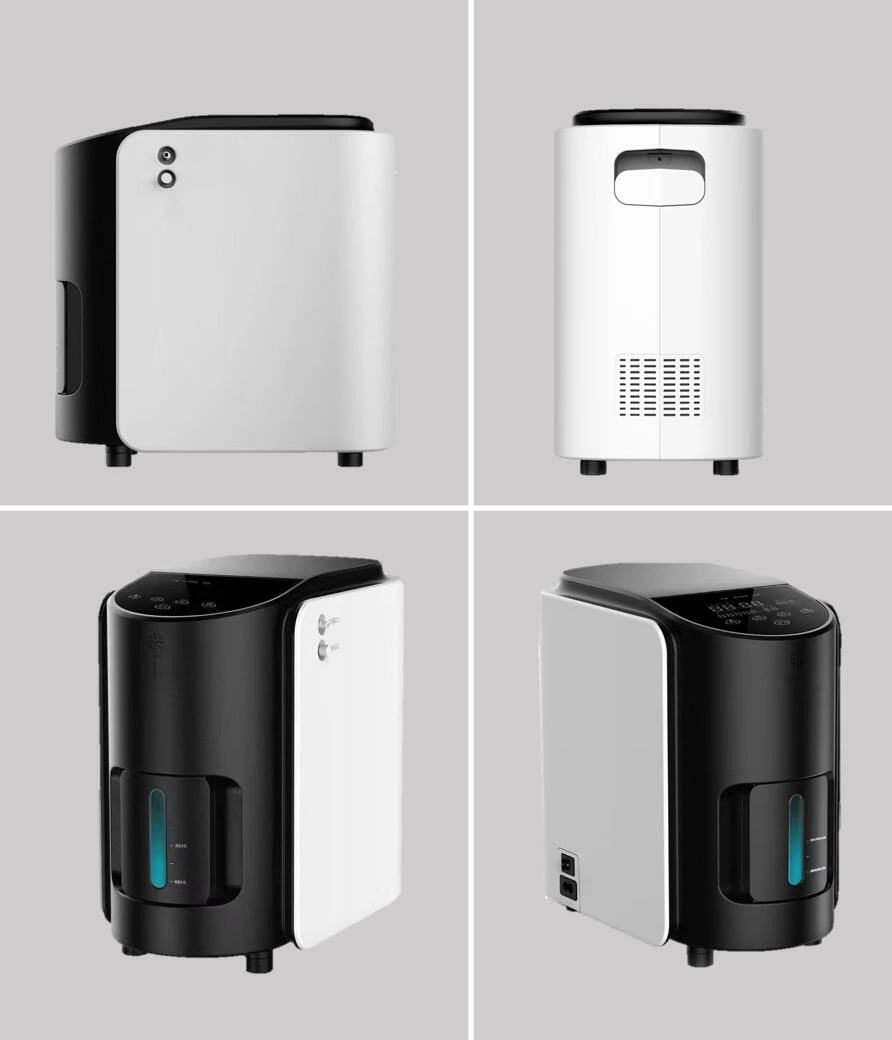 IKOU ペット用酸素発生器　ブラック/ホワイト IKOU ペット酸素室 酸素発生器ペット 酸素発生器 酸素吸入器 酸素濃縮