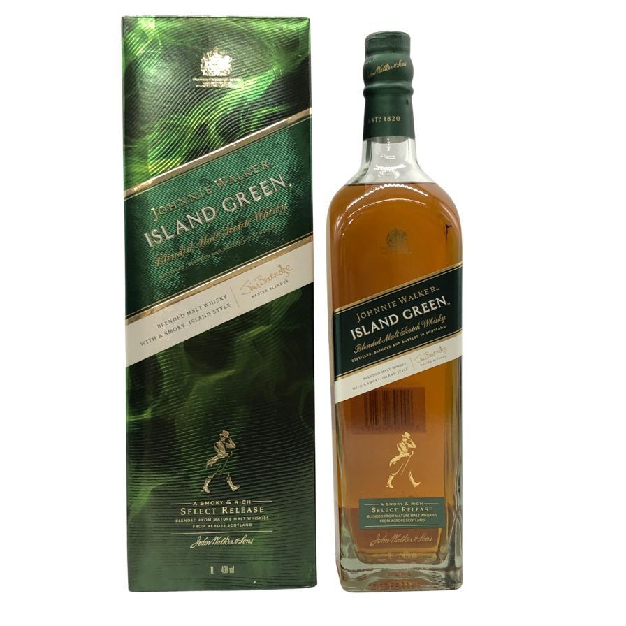 ジョニーウォーカー アイランドグリーン 1000ml ジョニーウォーカー