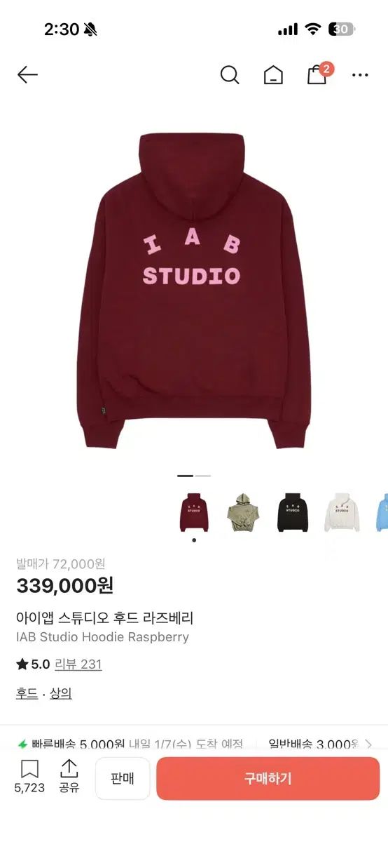 IAB Studio フーディー Raspberry M