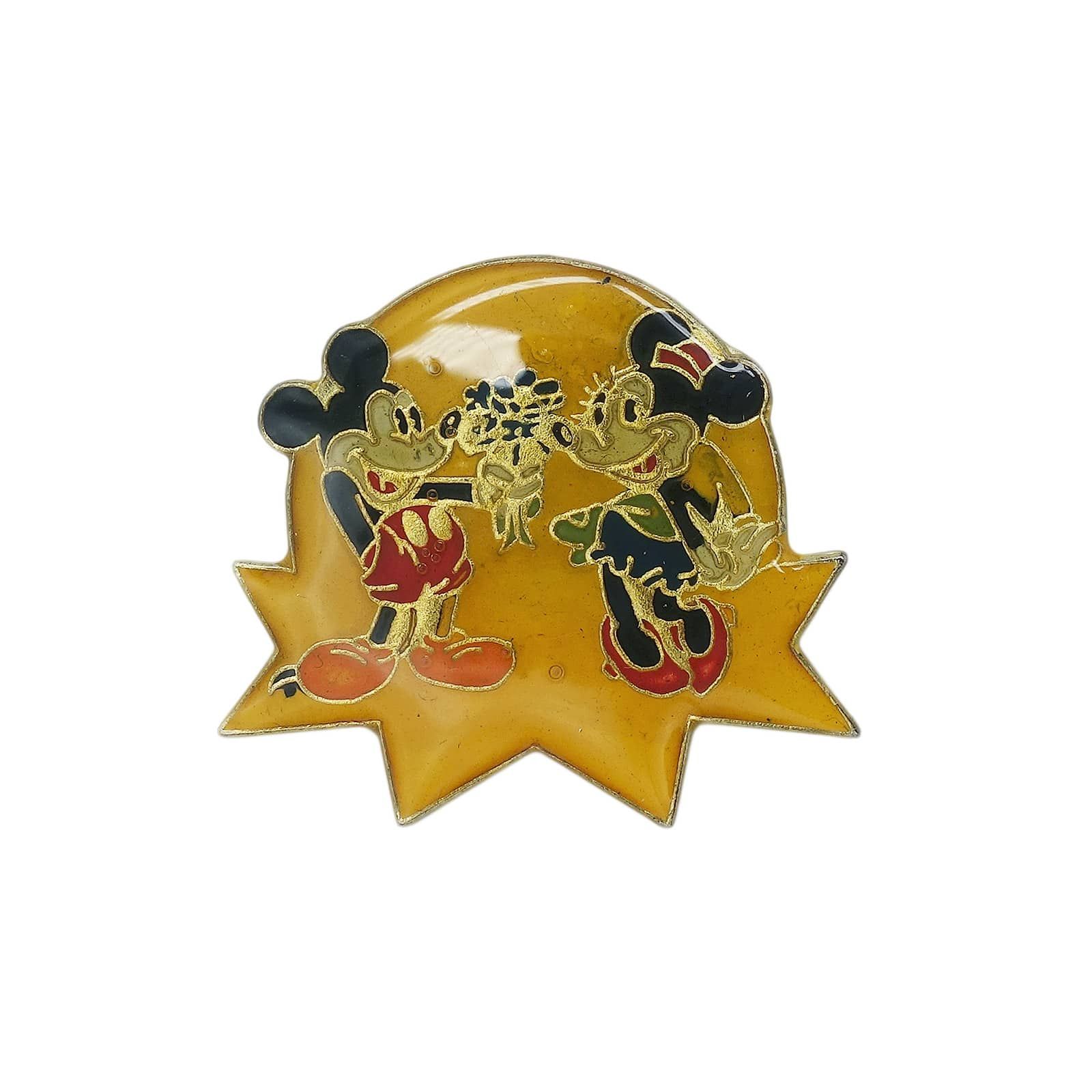 英国 REMUS社 ディズニー Disney ミニー に花束を渡す ミッキー