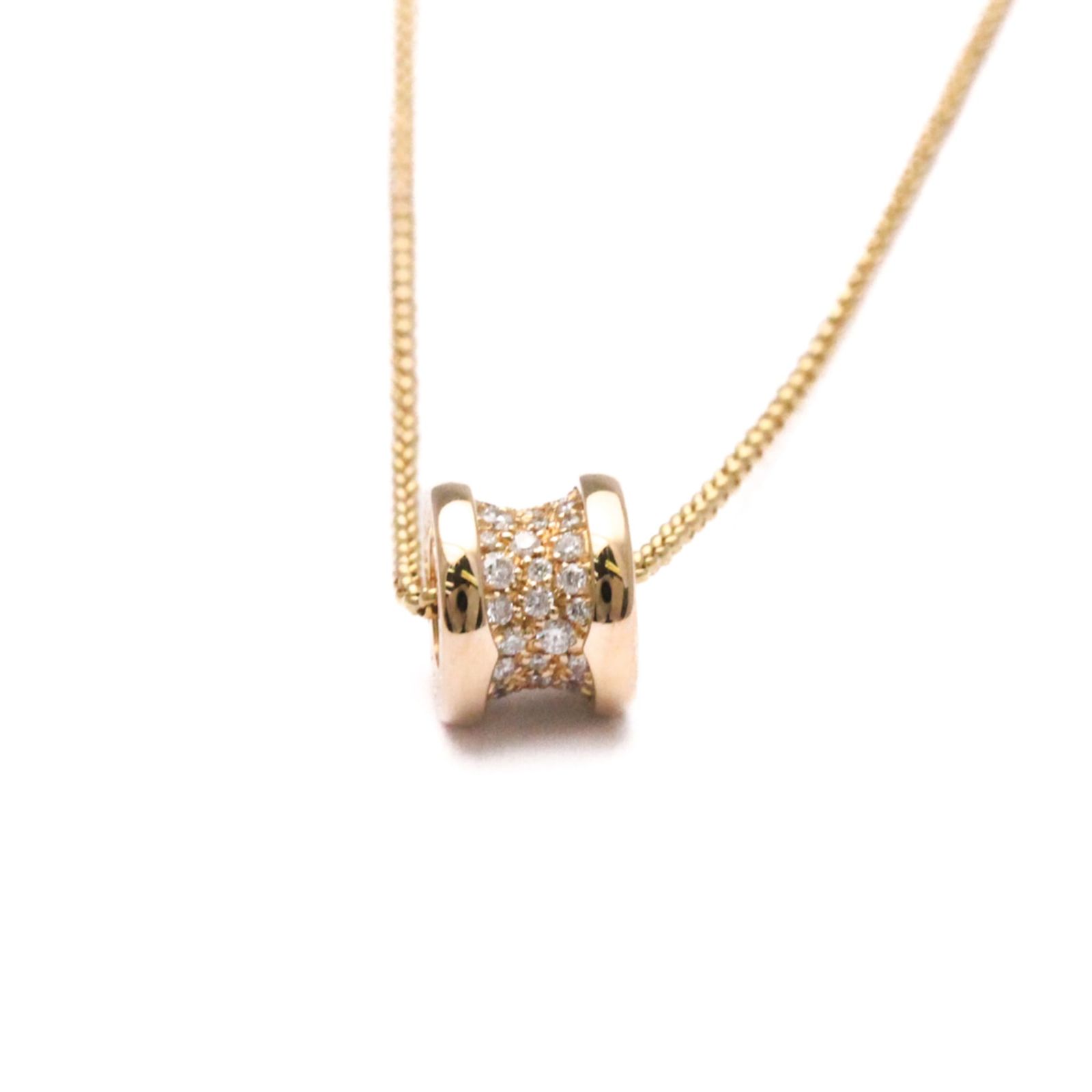 BVLGARI ダイヤモンドピンクゴールドネックレス 【公式通販】