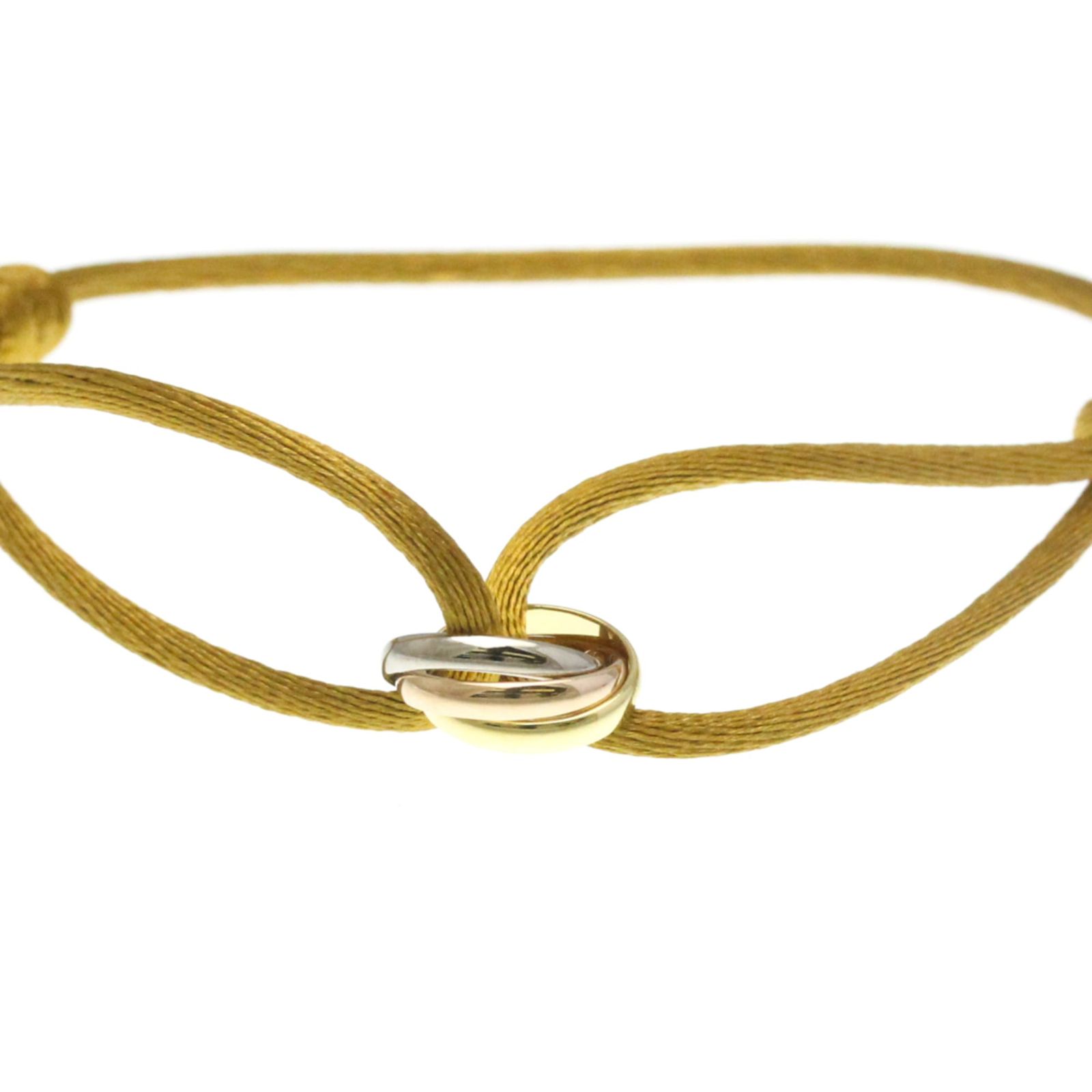 カルティエ(Cartier) トリニティ コード ブレスレット K18イエロー 