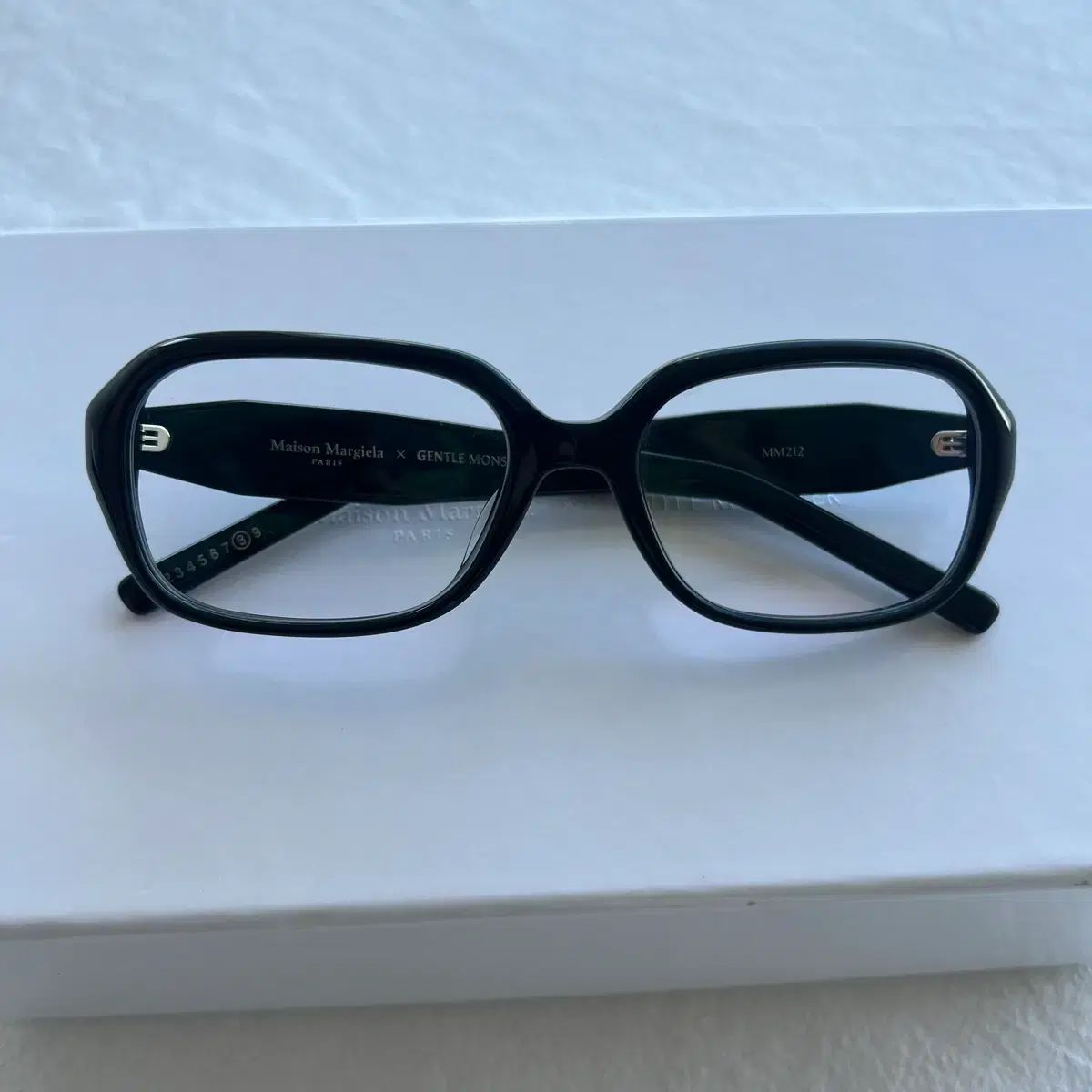 メゾンマルジェラ x GENTLE MONSTER ジェントルモンスター MM 212 ブラック メガネ