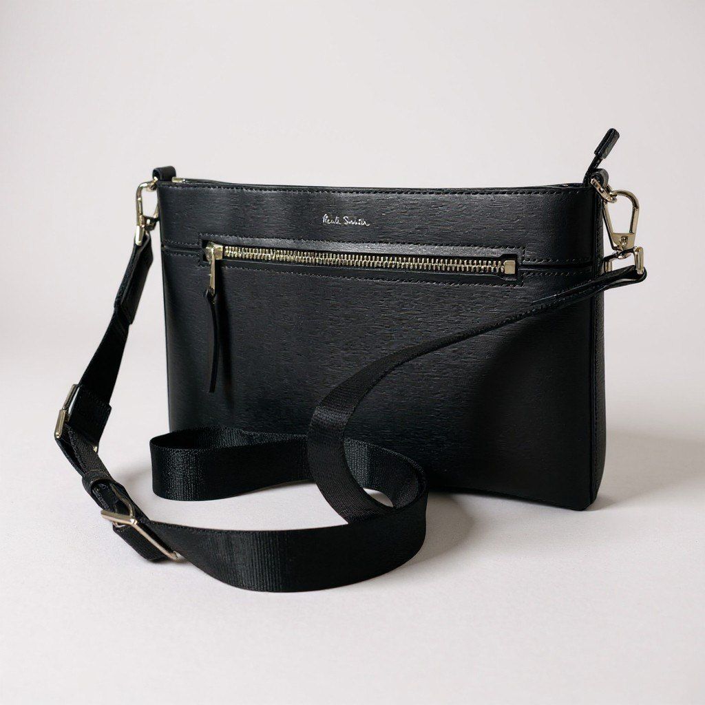 ha6《美品》 Paul Smith ポールスミス レザー クロスボディバッグ