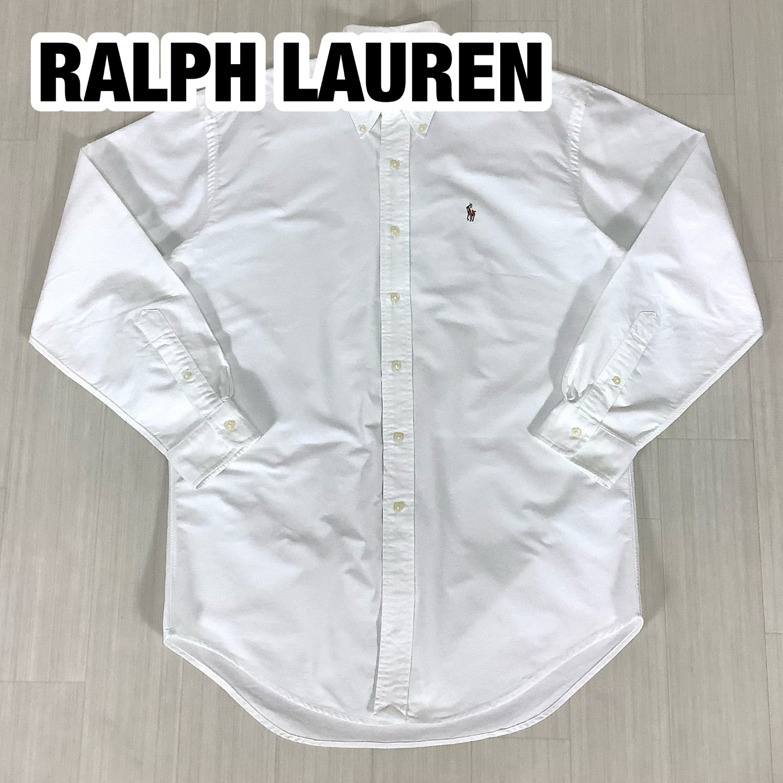 RALPH LAUREN ラルフローレン ボタンダウン 長袖シャツ BDシャツ 15 1 