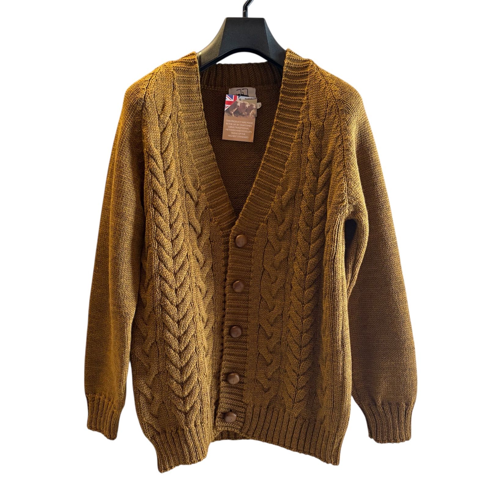 HACKNEY UNION WORKHOUSE Cable Cardigan G brown