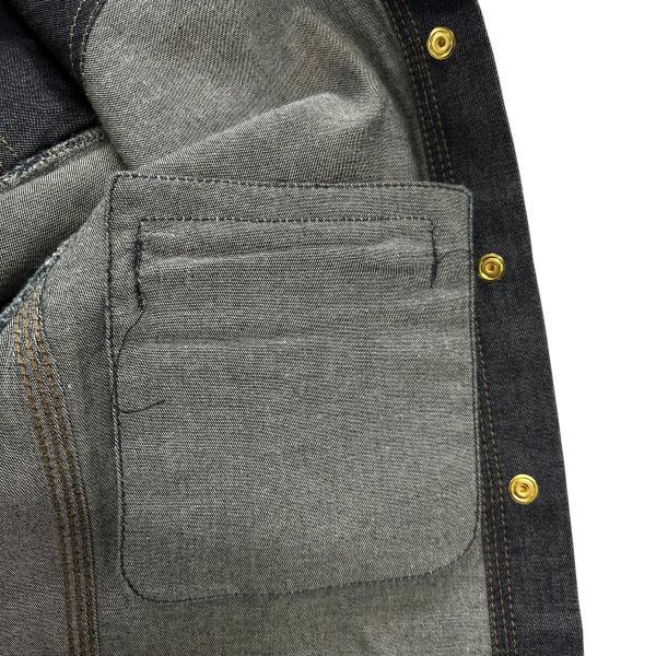 ○◇ グッチ GUCCI トップス デニムシャツ 長袖 金ボタン スナップ