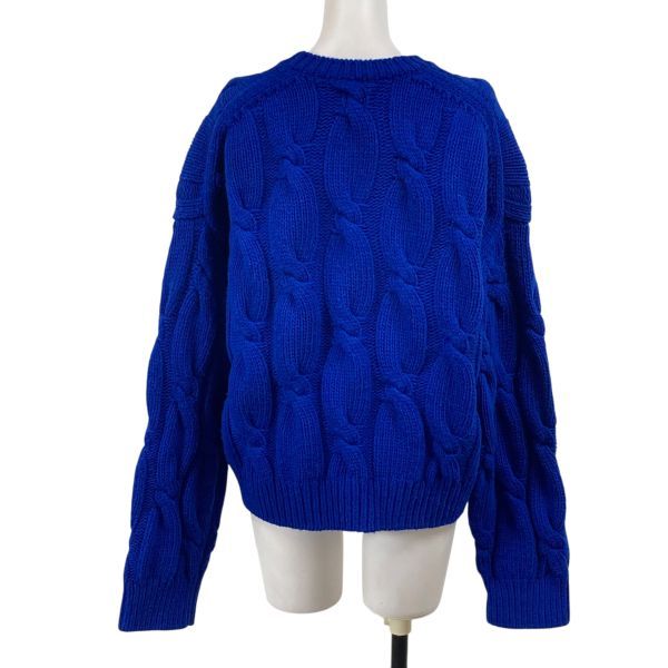 □ ロンハーマン Ron Herman ケーブルニット セータークルーネック