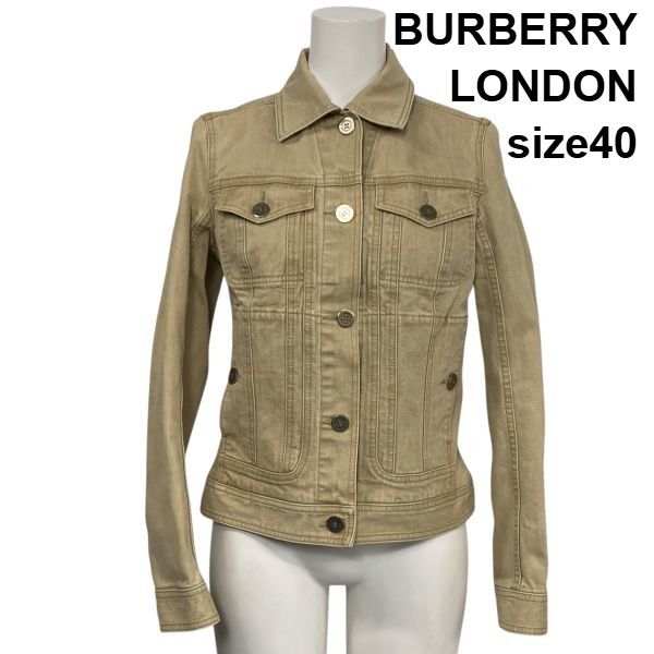 ◇ バーバリーロンドン BURBERRY LONDON デニムジャケット Gジャン