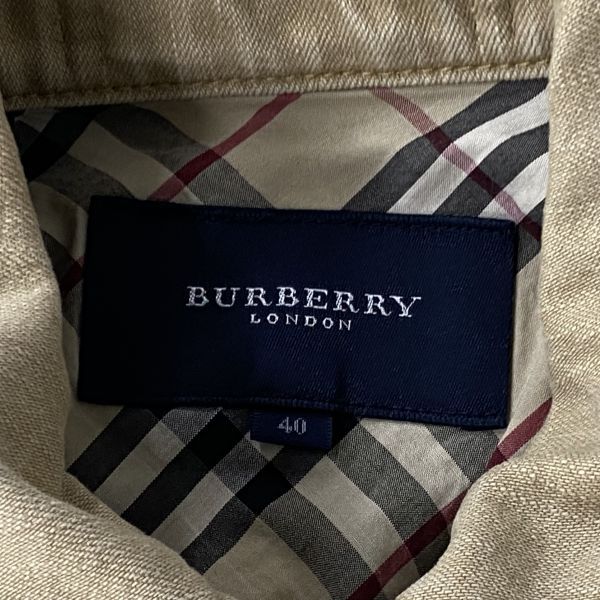 ◇ バーバリーロンドン BURBERRY LONDON デニムジャケット Gジャン
