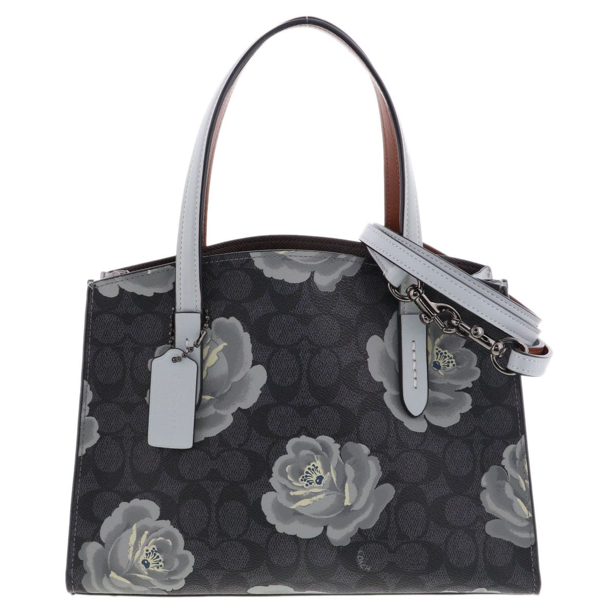 新品 COACH コーチ ブルック キャリーオール 28 ブラック ce732 