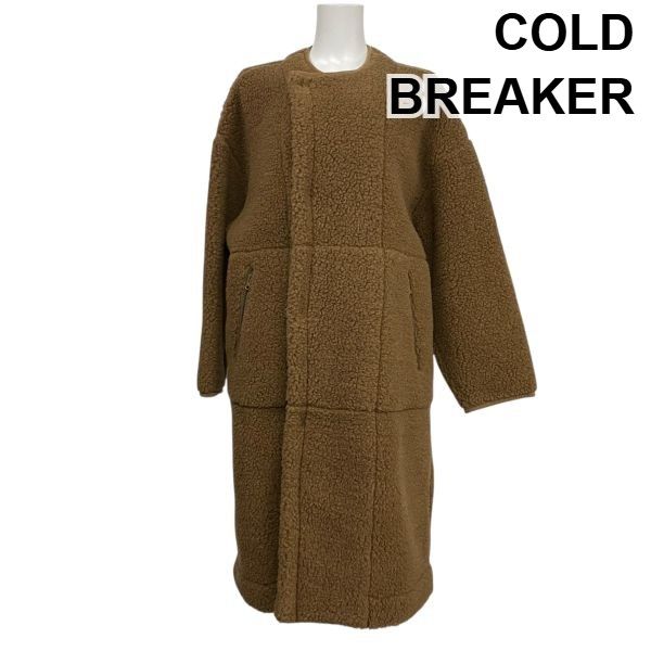 □ コールドブレーカー COLD BREAKER ロングボアコート 長袖 ノー 